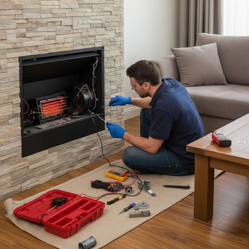 Electric Fireplace Servicing