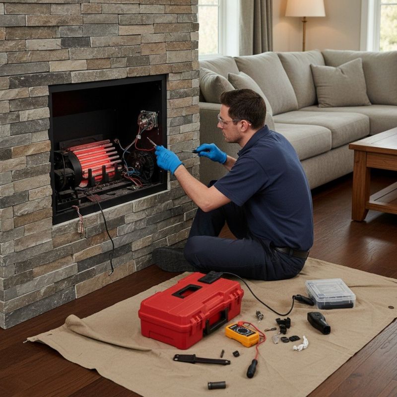 Electric Fireplace Servicing